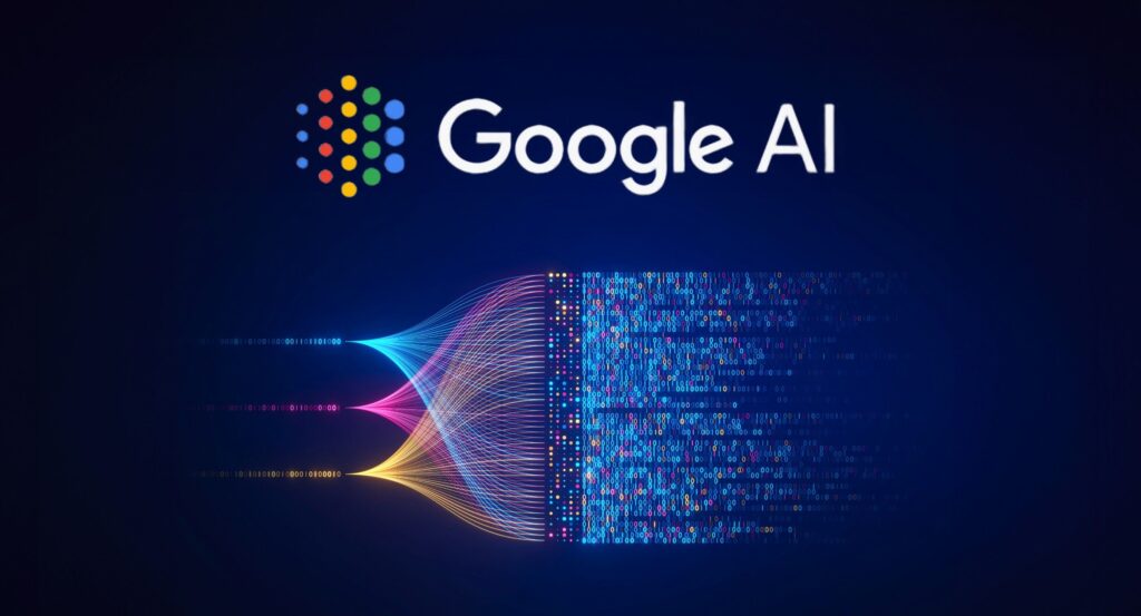 How To Rank In Chatgpt And Google AI Search social media marketing blue linear horizontal illustration vector